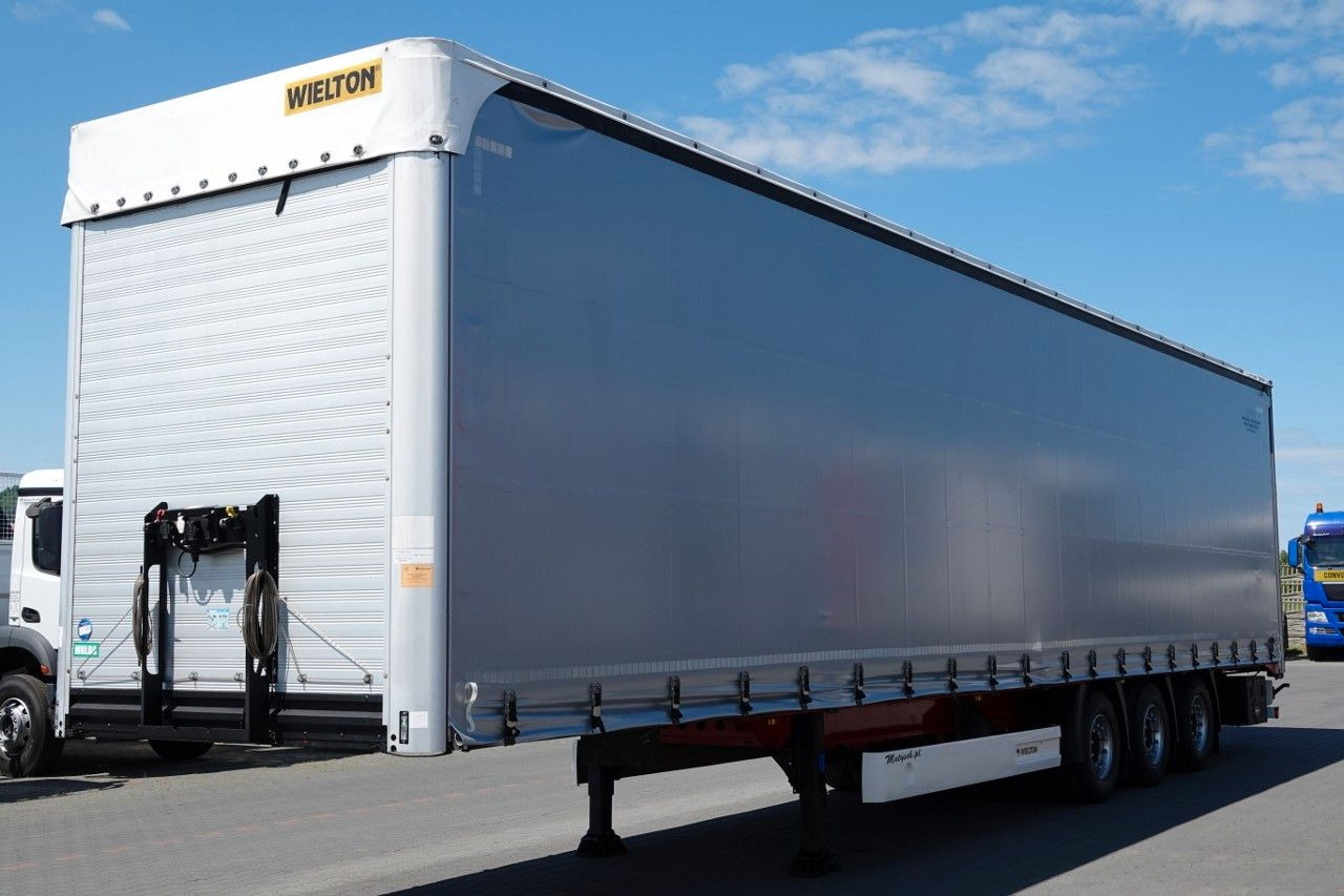 Wielton CURTAINSIDER/MEGA /COILMULD - 9M/LIFT AXLE/ SAF - Полуприколка со церада: слика 2 Wielton CURTAINSIDER/MEGA /COILMULD - 9M/LIFT AXLE/ SAF - Полуприколка со церада: слика 2
