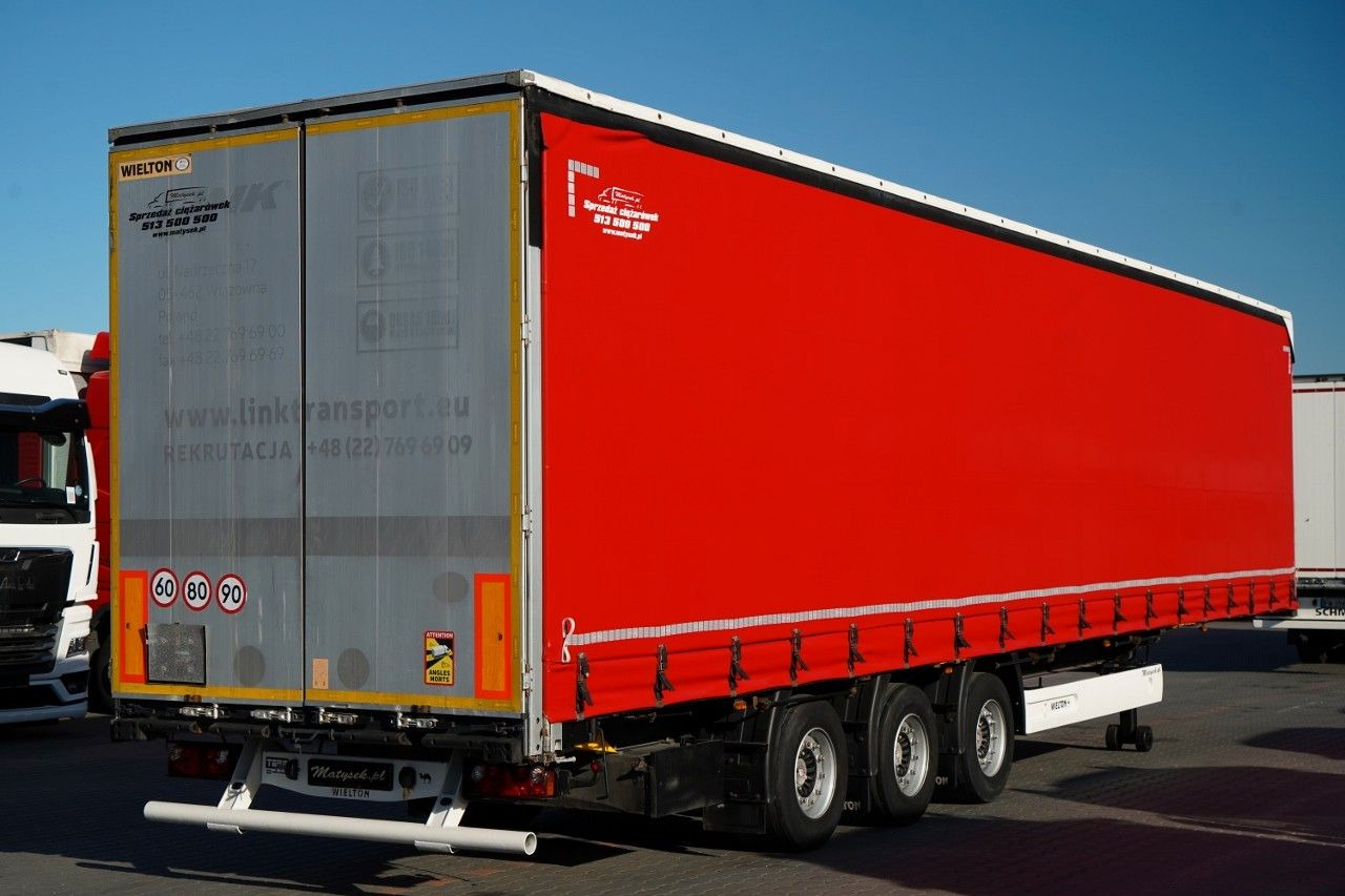 Wielton FIRANKA MEGA / LOWDECK / BDE - ROZSUWANE SŁUPKI - Полуприколка со церада: слика 4 Wielton FIRANKA MEGA / LOWDECK / BDE - ROZSUWANE SŁUPKI - Полуприколка со церада: слика 4