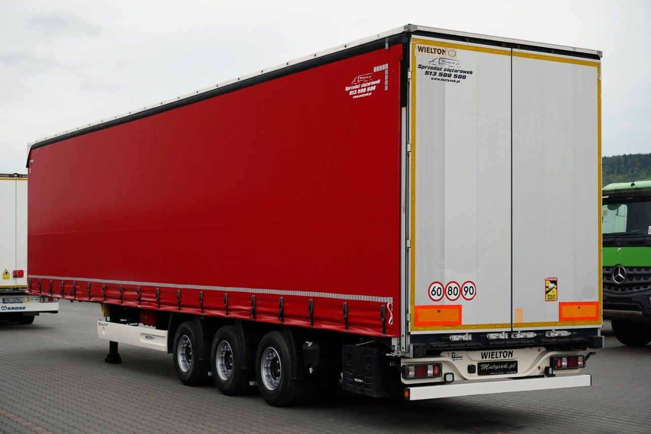 Wielton FIRANKA MEGA / LOWDECK / OŚ PODNOSZONA / OSIE SA - Полуприколка со церада: слика 5 Wielton FIRANKA MEGA / LOWDECK / OŚ PODNOSZONA / OSIE SA - Полуприколка со церада: слика 5