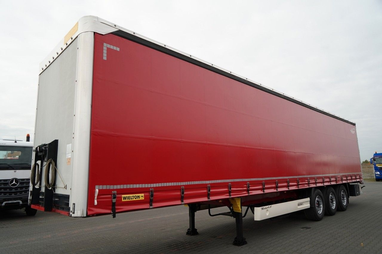 Wielton FIRANKA STANDARD / MULDA DO STALI - 9 M / OŚ PO - Полуприколка со церада: слика 2 Wielton FIRANKA STANDARD / MULDA DO STALI - 9 M / OŚ PO - Полуприколка со церада: слика 2