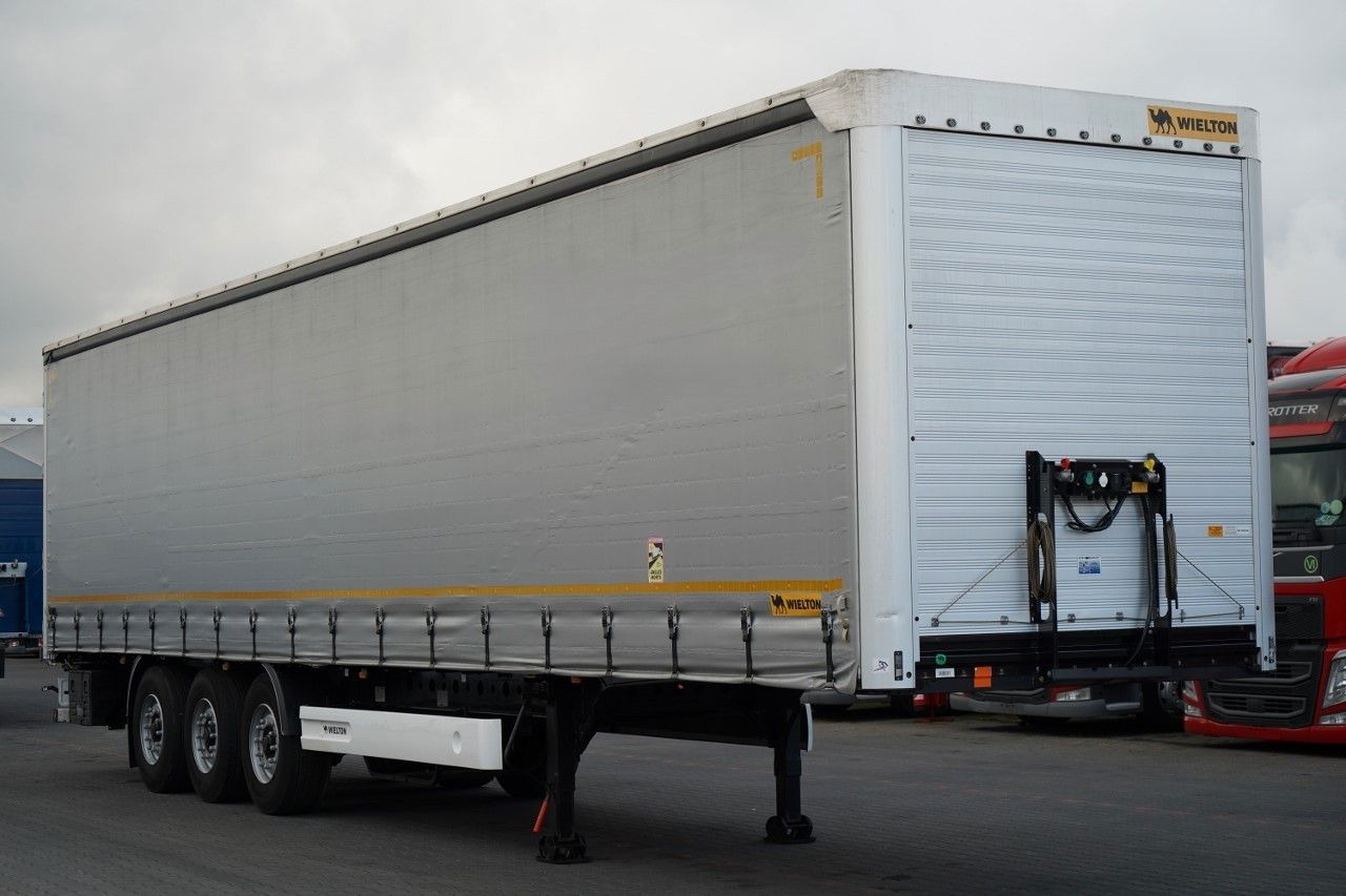 Wielton FIRANKA / STANDARD / OŚ PODNOSZONA / PLANDEKA Z - Полуприколка со церада: слика 1 Wielton FIRANKA / STANDARD / OŚ PODNOSZONA / PLANDEKA Z - Полуприколка со церада: слика 1