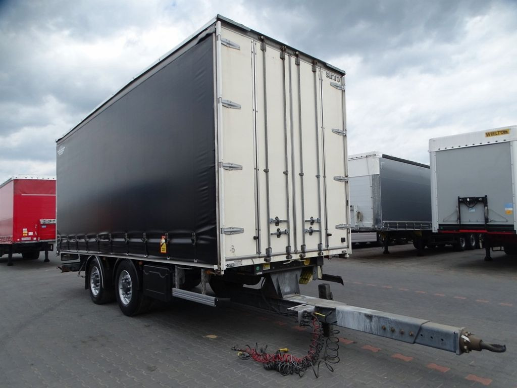 Wielton JUMBO TRAILER/L: 7,3 M/FROND DOORS/STRONG FLOOR - Приколка со церада: слика 1 Wielton JUMBO TRAILER/L: 7,3 M/FROND DOORS/STRONG FLOOR - Приколка со церада: слика 1