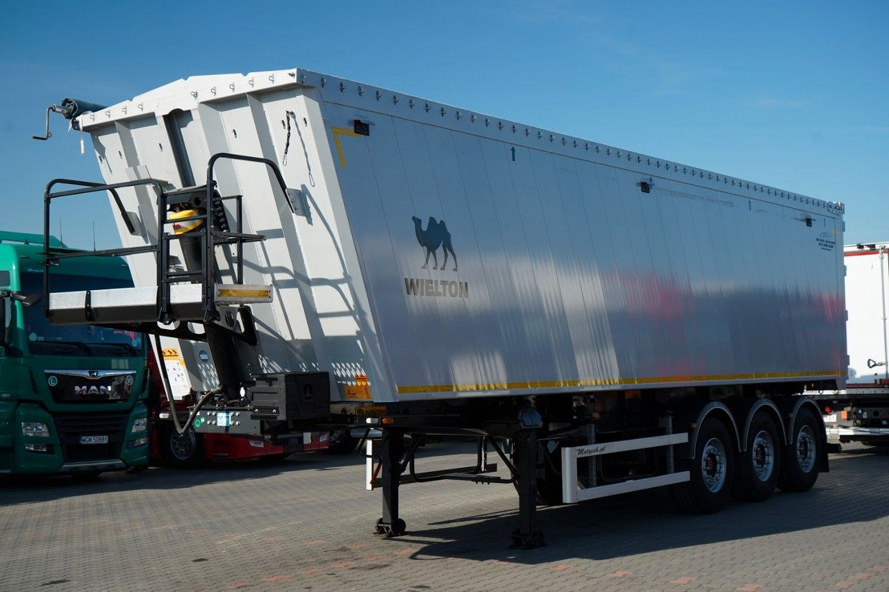 Wielton WYWROTKA 55 m3 / 2023 / MAŁO UŻYWANA / 80 TYS. K - Кипер полуприколка: слика 3 Wielton WYWROTKA 55 m3 / 2023 / MAŁO UŻYWANA / 80 TYS. K - Кипер полуприколка: слика 3