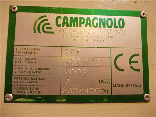 Машина за пакување Campagnolo C25 Vertical form and seal machine: слика 8 Машина за пакување Campagnolo C25 Vertical form and seal machine: слика 8