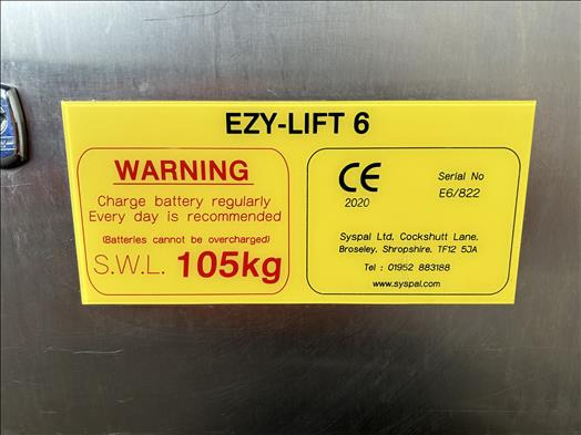 Syspal Multipurpose lifter - Опрема за обработка на храна: слика 4 Syspal Multipurpose lifter - Опрема за обработка на храна: слика 4