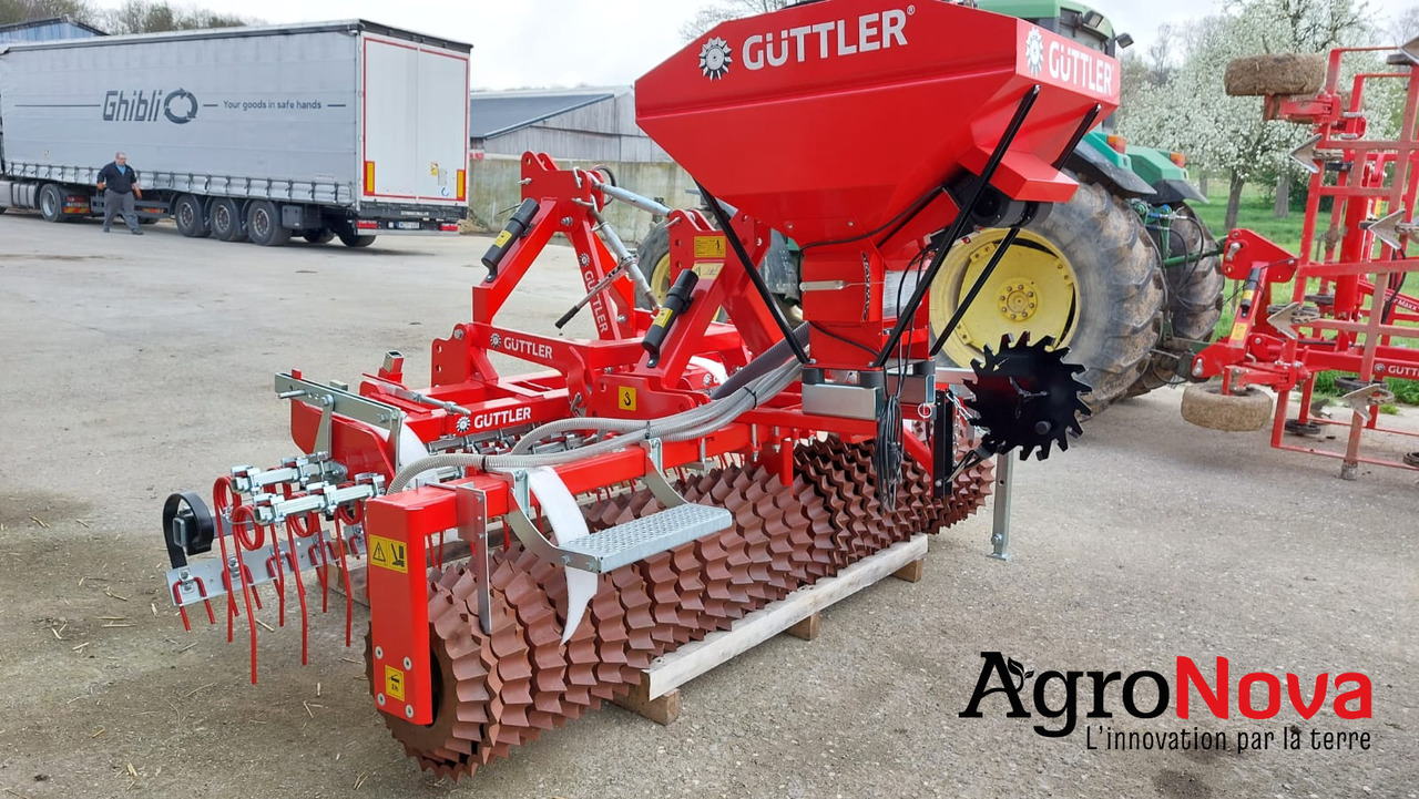 Güttler GreenMaster300 Sursemis - Комбајнска семенска дупчалка: слика 1 Güttler GreenMaster300 Sursemis - Комбајнска семенска дупчалка: слика 1