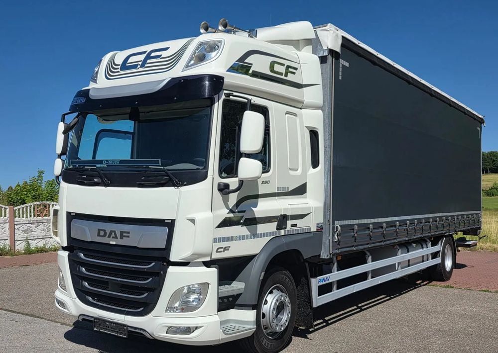 DAF CF290/CF320/FIRANKA/WINDA DHOLLANDIA / E6/JEDEN WŁAŚCICIEL/SPROWADZONY/22PALETY/2019/PODNOSZONY DACH/ JAK NOWY - Камион со церада: слика 2 DAF CF290/CF320/FIRANKA/WINDA DHOLLANDIA / E6/JEDEN WŁAŚCICIEL/SPROWADZONY/22PALETY/2019/PODNOSZONY DACH/ JAK NOWY - Камион со церада: слика 2