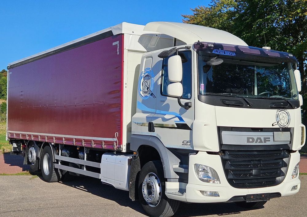 DAF CF370/410/BURTO-FIRANKA/RETARDER/WINDA/OŚ SKRĘTNA-PODNOSZONA/E6/SPROWADZONY/20PALET/BURTO-FIRANKA - Камион со церада: слика 2 DAF CF370/410/BURTO-FIRANKA/RETARDER/WINDA/OŚ SKRĘTNA-PODNOSZONA/E6/SPROWADZONY/20PALET/BURTO-FIRANKA - Камион со церада: слика 2