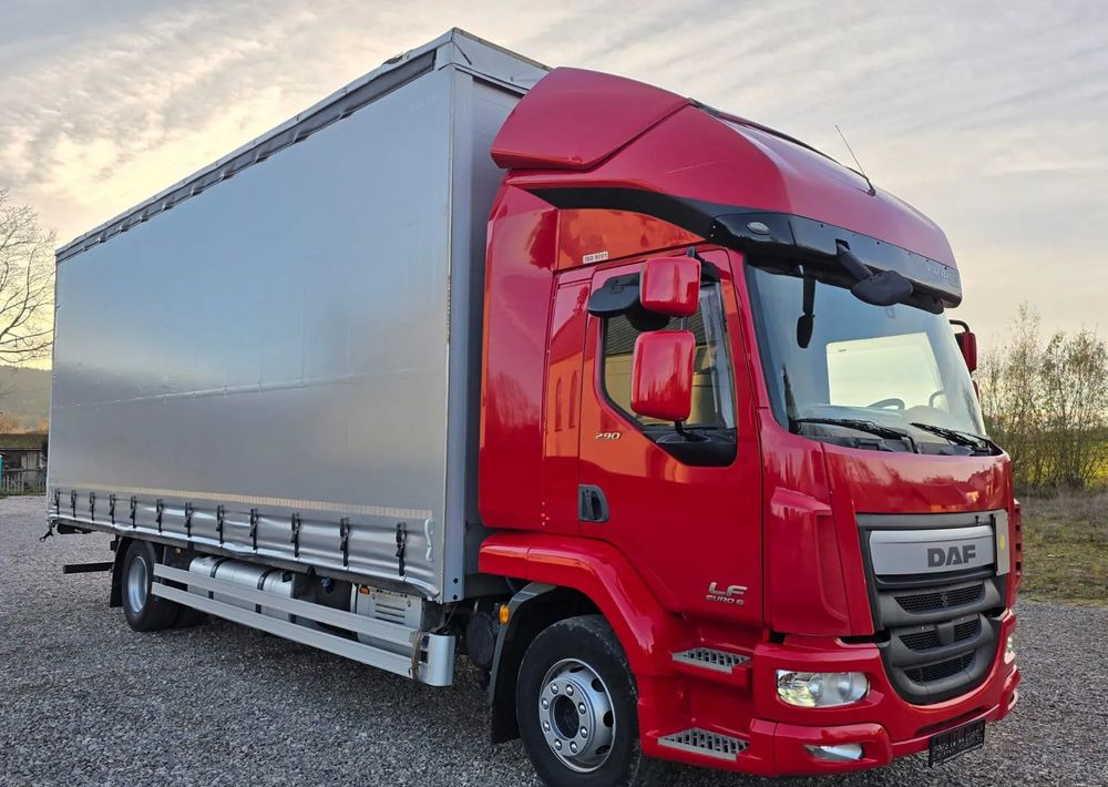 DAF LF 290 / WINDA / 16TON DMC / 3M WYSOKOŚĆ / JUMBO / FIRANKA / SYPIALKA / AUTOMAT / JEDEN WŁAŚCICIE / EURO 6 / 2017/ SPROWADZONY / 19 PALET / DUŻA ŁADOWNOŚĆ / - Камион со церада: слика 1 DAF LF 290 / WINDA / 16TON DMC / 3M WYSOKOŚĆ / JUMBO / FIRANKA / SYPIALKA / AUTOMAT / JEDEN WŁAŚCICIE / EURO 6 / 2017/ SPROWADZONY / 19 PALET / DUŻA ŁADOWNOŚĆ / - Камион со церада: слика 1