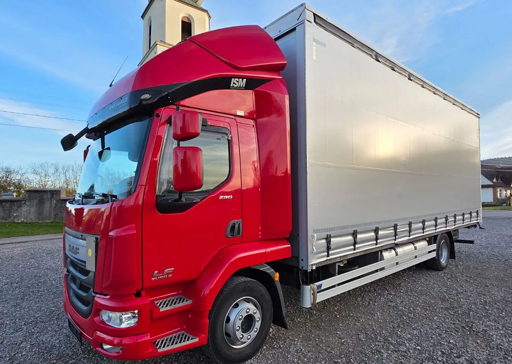 DAF LF 290 / WINDA / 16TON DMC / 3M WYSOKOŚĆ / JUMBO / FIRANKA / SYPIALKA / AUTOMAT / JEDEN WŁAŚCICIE / EURO 6 / 2017/ SPROWADZONY / 19 PALET / DUŻA ŁADOWNOŚĆ / - Камион со церада: слика 2 DAF LF 290 / WINDA / 16TON DMC / 3M WYSOKOŚĆ / JUMBO / FIRANKA / SYPIALKA / AUTOMAT / JEDEN WŁAŚCICIE / EURO 6 / 2017/ SPROWADZONY / 19 PALET / DUŻA ŁADOWNOŚĆ / - Камион со церада: слика 2