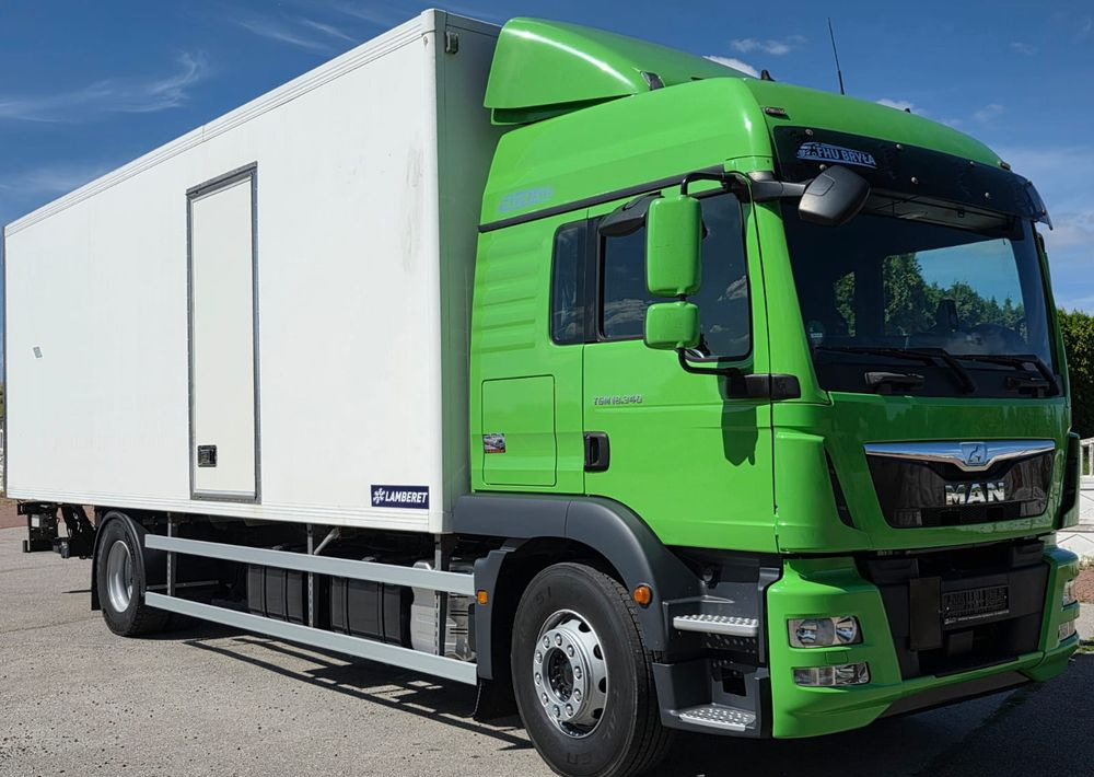 MAN TGM 18.340 / 18.290 / 15.290 / IZOTERMA / WINDA / 19PALET /E6 / SPROWADZONY / AUTOMAT / SYPIALKA / PIERWSZY WŁAŚCICIEL / BOCZNE DRZWI / STAN BARDZO DOBRY - Камион ладилник: слика 1 MAN TGM 18.340 / 18.290 / 15.290 / IZOTERMA / WINDA / 19PALET /E6 / SPROWADZONY / AUTOMAT / SYPIALKA / PIERWSZY WŁAŚCICIEL / BOCZNE DRZWI / STAN BARDZO DOBRY - Камион ладилник: слика 1