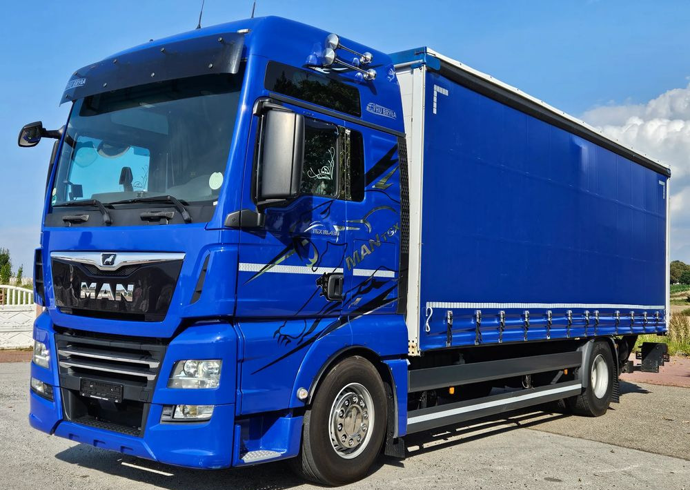 MAN TGX 18.430 / FIRANKA / WINDA / 300TYŚ PRZEBIEG / 2020 /E6 / KLIMA POSTOJOWA / SPROWADZONY / JAK NOWY / AUTOMAT - Камион со церада: слика 1 MAN TGX 18.430 / FIRANKA / WINDA / 300TYŚ PRZEBIEG / 2020 /E6 / KLIMA POSTOJOWA / SPROWADZONY / JAK NOWY / AUTOMAT - Камион со церада: слика 1