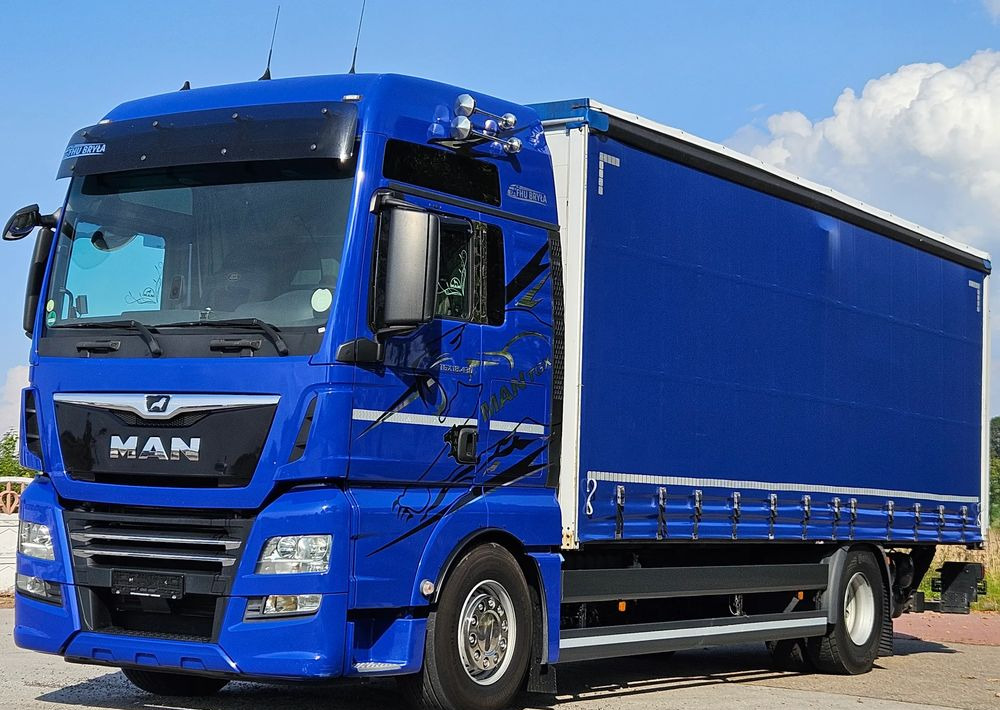 MAN TGX 18.430 / FIRANKA / WINDA / KLIMA POSTOJOWA / 300TYŚ PRZEBIEG / 2020 /E6 / KLIMA POSTOJOWA / SPROWADZONY / JAK NOWY / AUTOMAT - Камион со церада: слика 1 MAN TGX 18.430 / FIRANKA / WINDA / KLIMA POSTOJOWA / 300TYŚ PRZEBIEG / 2020 /E6 / KLIMA POSTOJOWA / SPROWADZONY / JAK NOWY / AUTOMAT - Камион со церада: слика 1