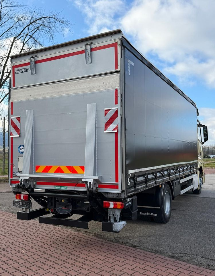 Mercedes-Benz ACTROS 1846 / FIRANKA / WINDA / 18 EUROPALET / AUTOMAT / Z NIEMIEC / 2019 / PRZEBIEG 370 TYŚ KM - Камион со церада: слика 5 Mercedes-Benz ACTROS 1846 / FIRANKA / WINDA / 18 EUROPALET / AUTOMAT / Z NIEMIEC / 2019 / PRZEBIEG 370 TYŚ KM - Камион со церада: слика 5