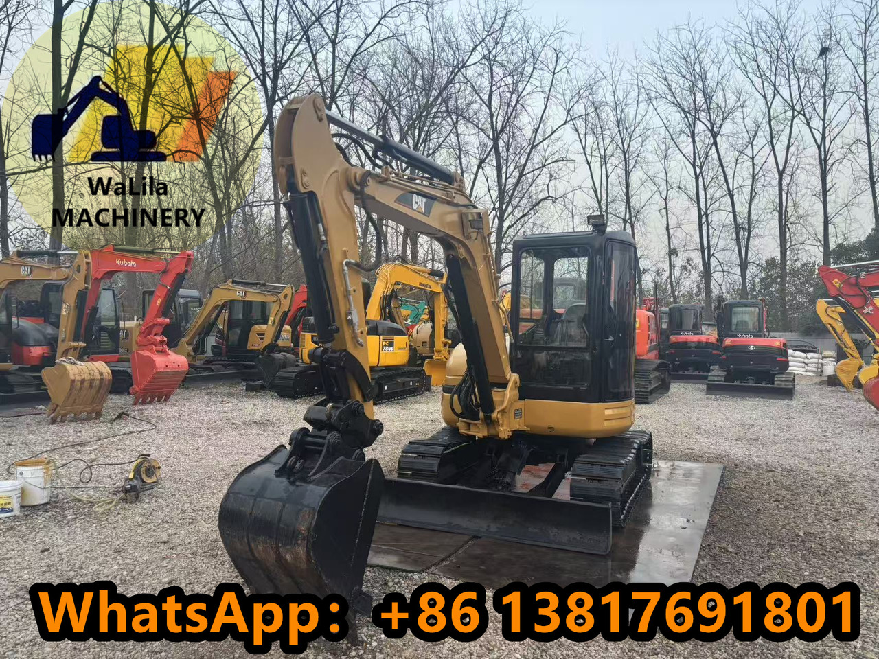 Мини багер CATERPILLAR 305CCR: слика 6