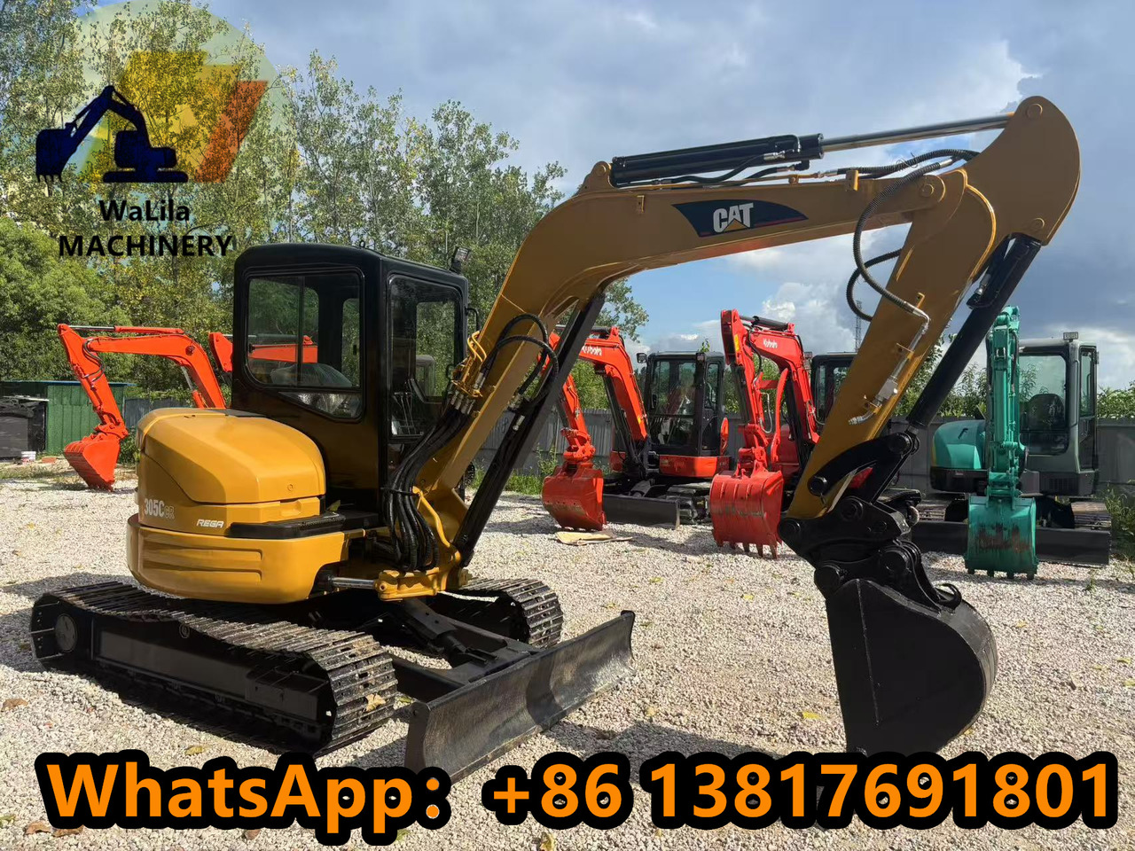 Мини багер CATERPILLAR 305CCR: слика 8