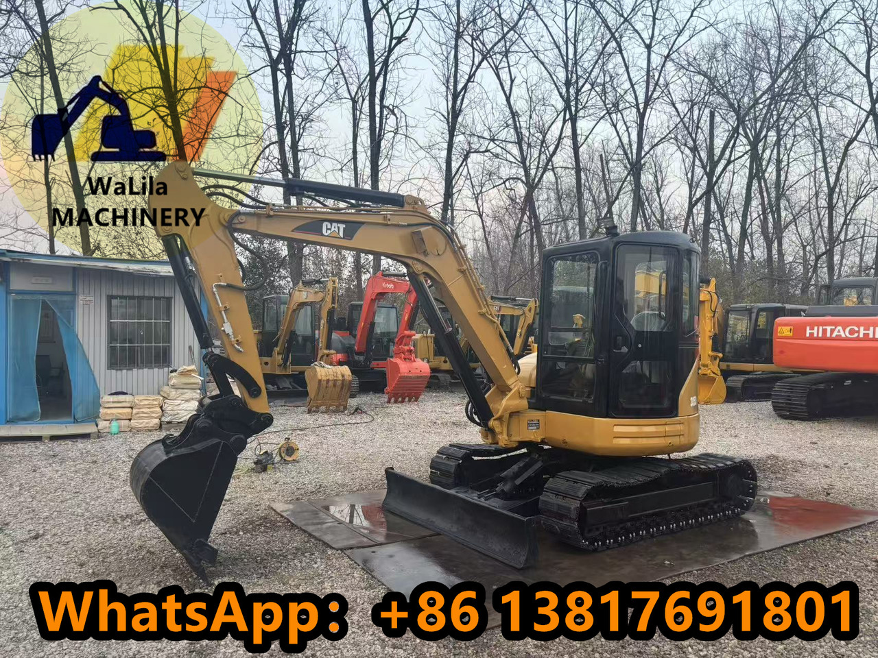 Мини багер CATERPILLAR 305CCR: слика 8