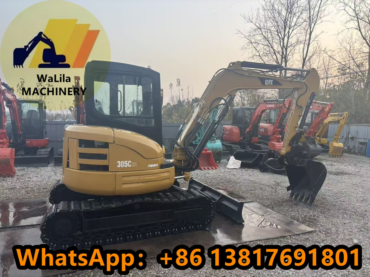 Мини багер CATERPILLAR 305CCR: слика 9
