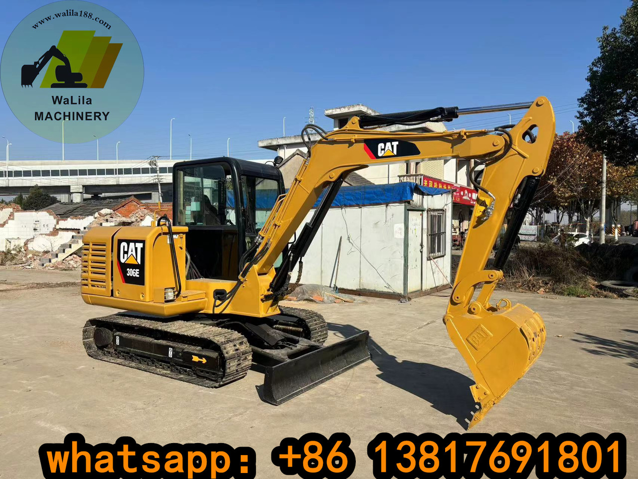 CATERPILLAR CAT306E2 - Мини багер: слика 3 CATERPILLAR CAT306E2 - Мини багер: слика 3