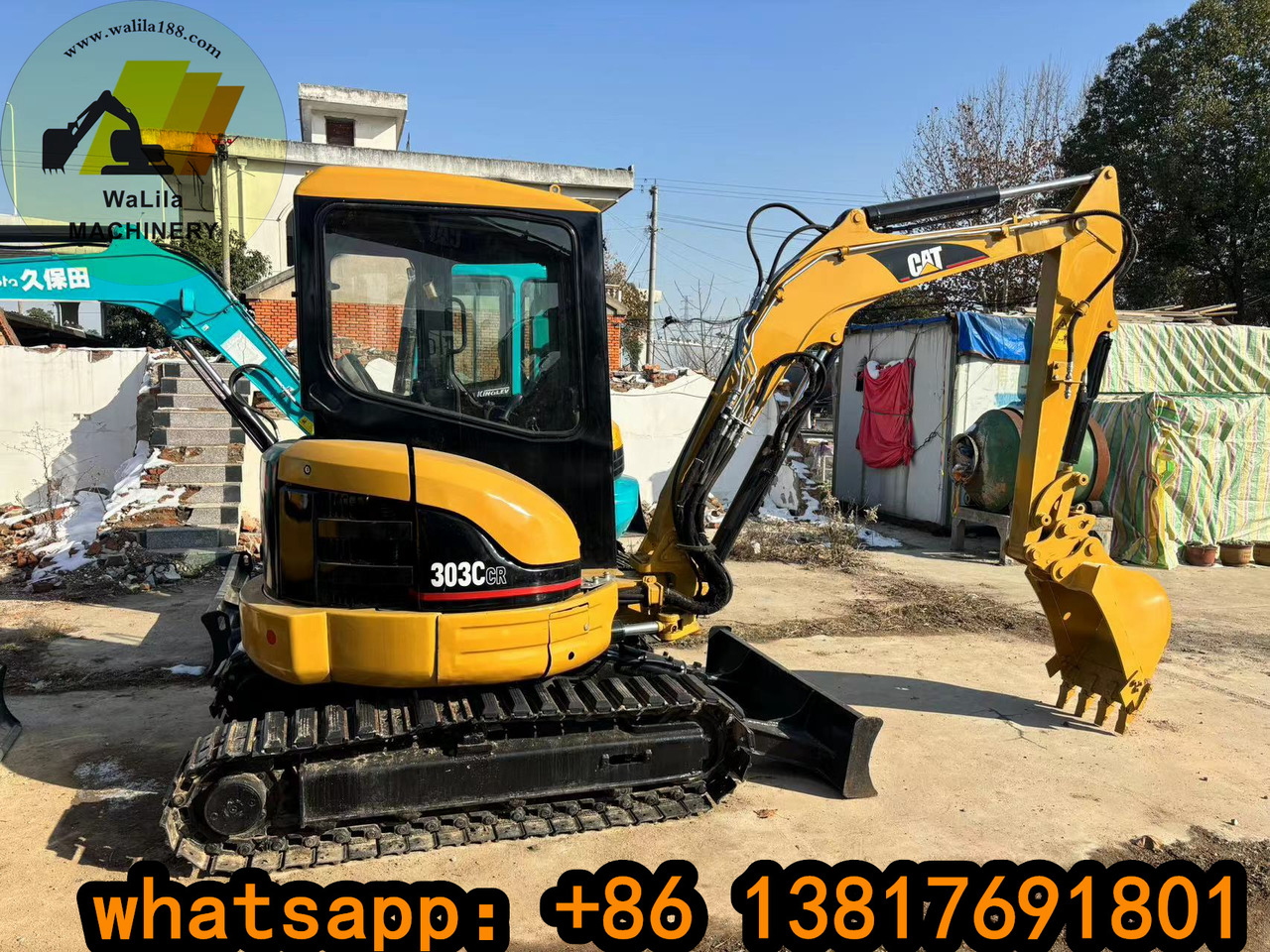 CATERPILLAR Caterpillar CAT303C Mini Excavator - Мини багер: слика 1 CATERPILLAR Caterpillar CAT303C Mini Excavator - Мини багер: слика 1