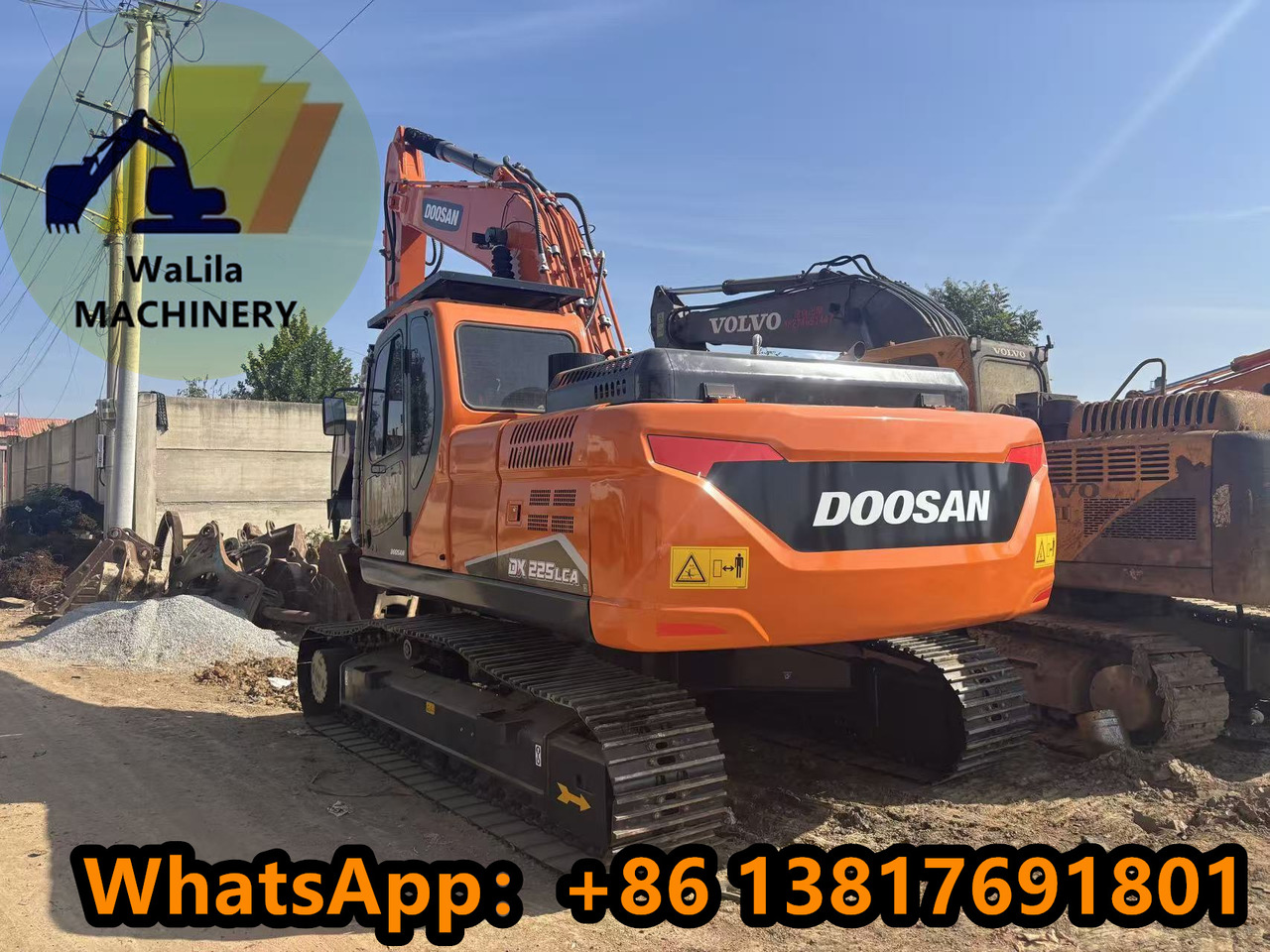 DOOSAN DX225LCA - Багер гасеничар: слика 1 DOOSAN DX225LCA - Багер гасеничар: слика 1