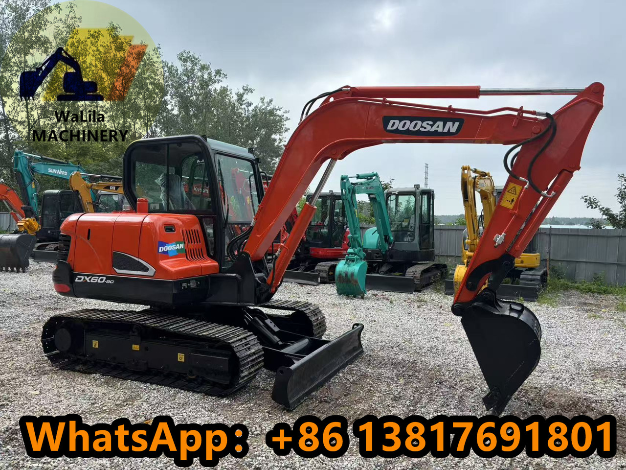 DOOSAN DX60-9 - Мини багер: слика 5 DOOSAN DX60-9 - Мини багер: слика 5