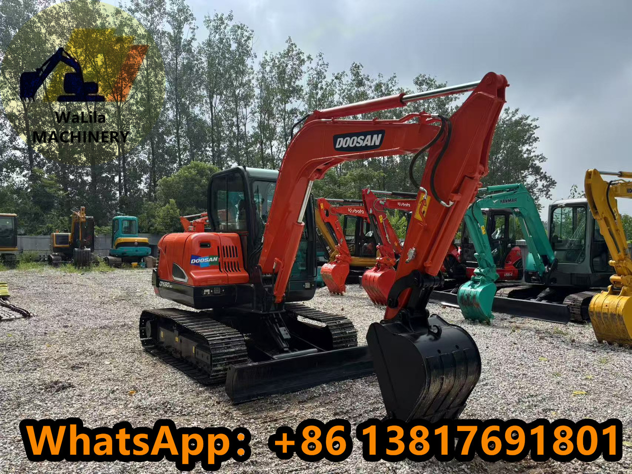 DOOSAN DX60-9 - Мини багер: слика 2 DOOSAN DX60-9 - Мини багер: слика 2