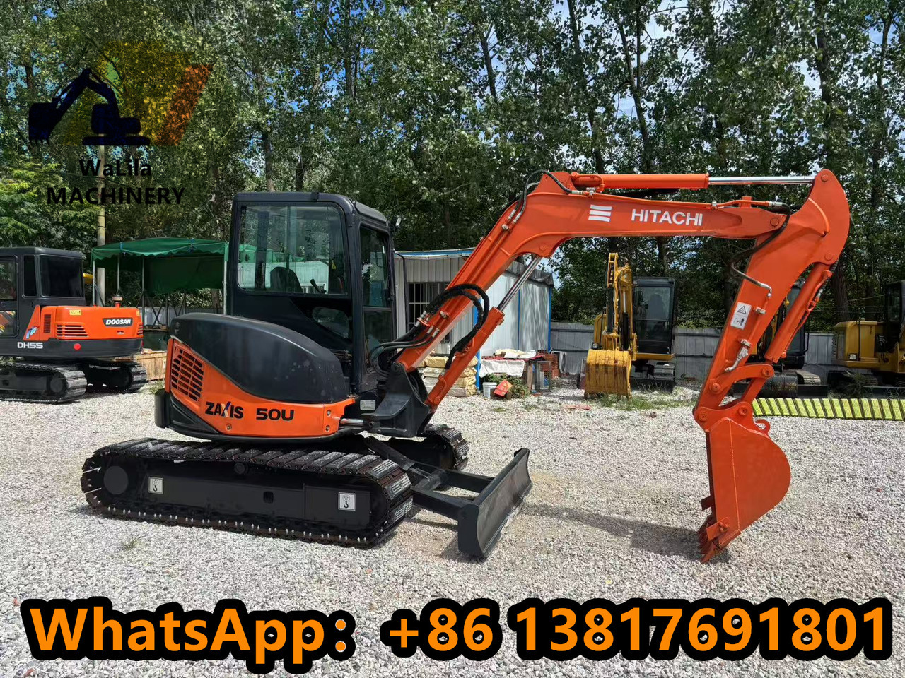 HITACHI ZX50 - Мини багер: слика 4 HITACHI ZX50 - Мини багер: слика 4