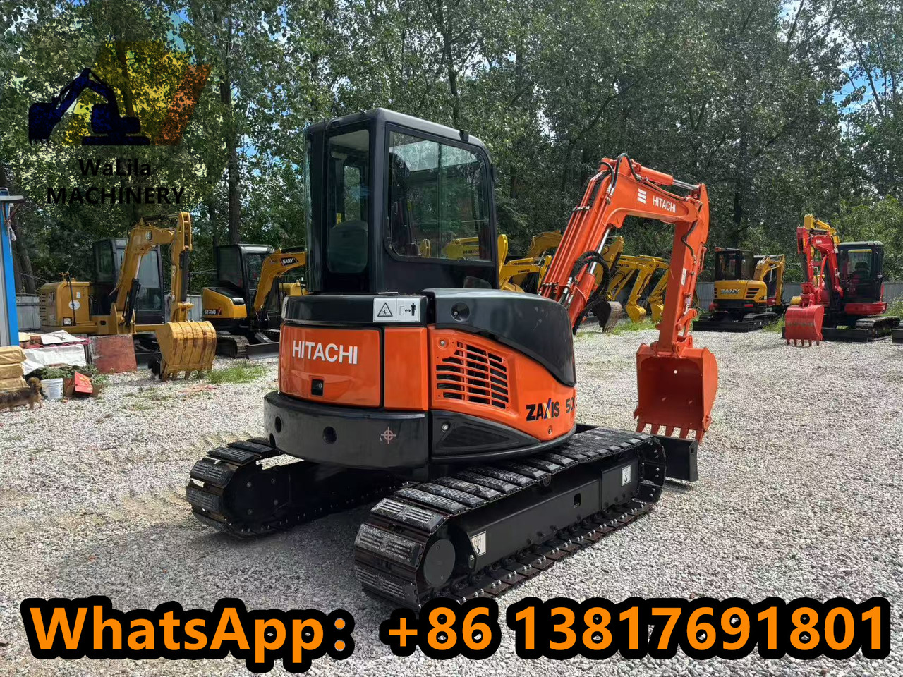 Мини багер HITACHI ZX50US: слика 7