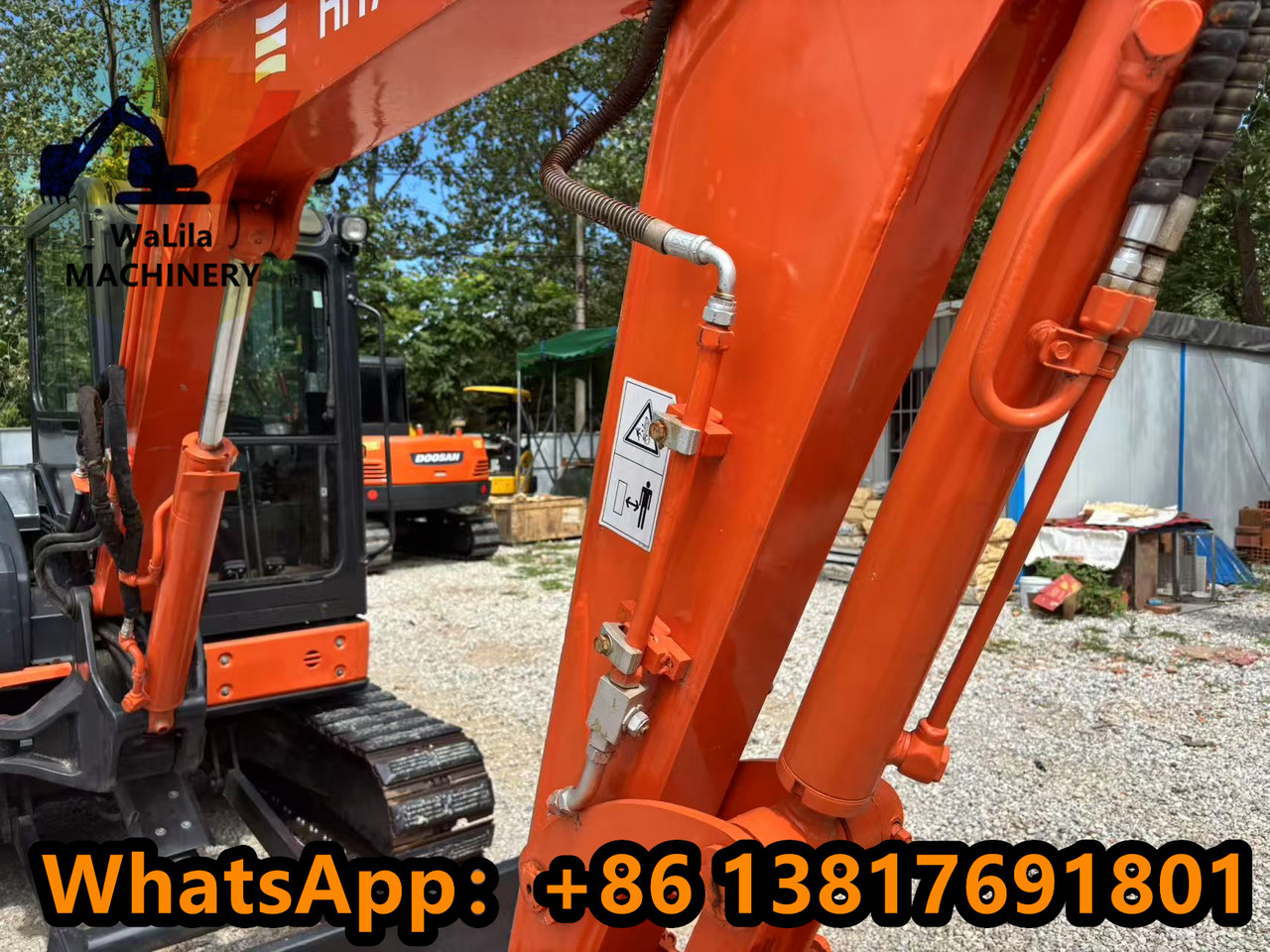 Мини багер HITACHI ZX50US: слика 9