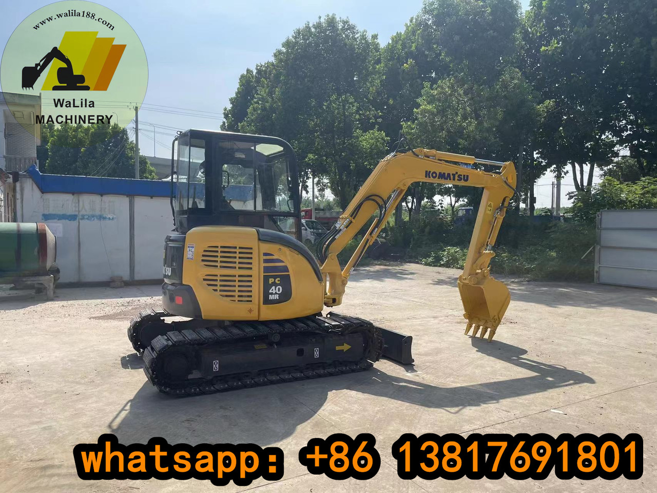 KOMATSU PC 40 MR-3 - Мини багер: слика 5 KOMATSU PC 40 MR-3 - Мини багер: слика 5
