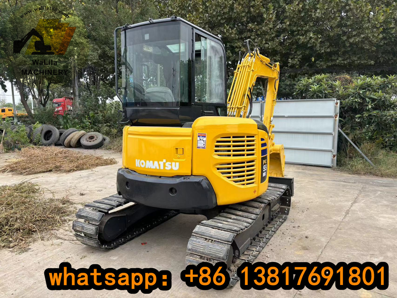 KOMATSU PC 55 MR-3 - Мини багер: слика 2 KOMATSU PC 55 MR-3 - Мини багер: слика 2
