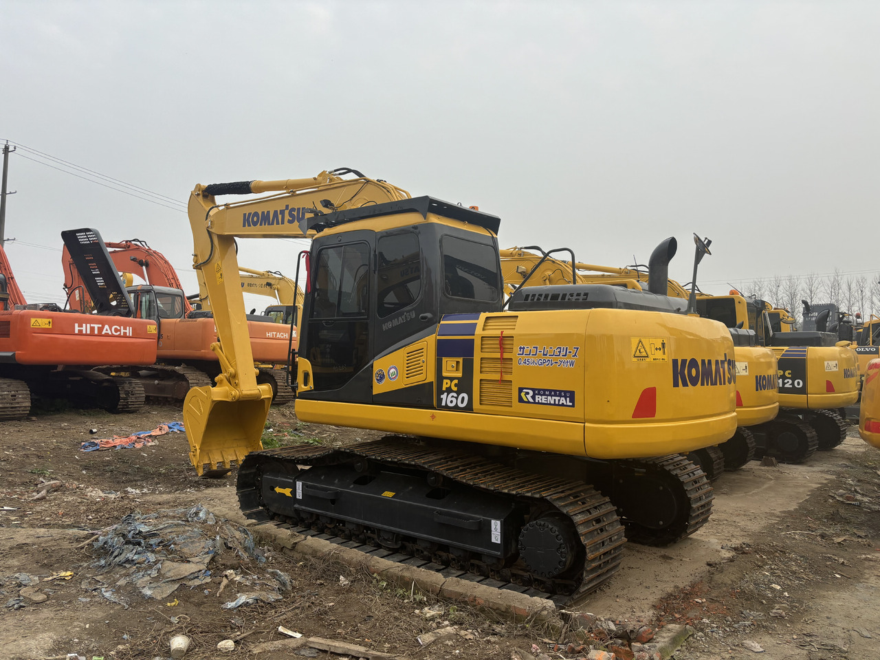 KOMATSU PC160 - Багер гасеничар: слика 1 KOMATSU PC160 - Багер гасеничар: слика 1