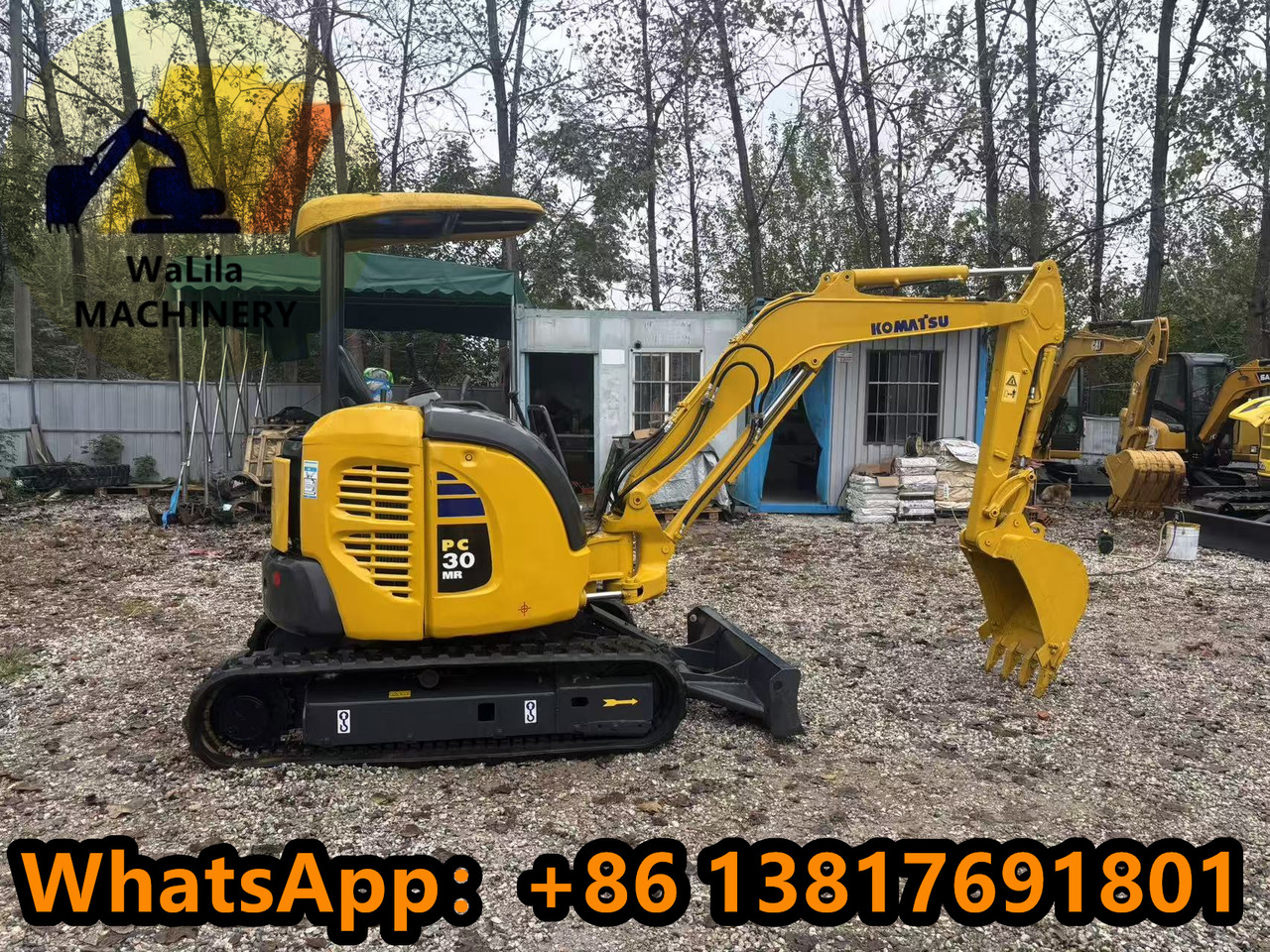 KOMATSU PC30MR - Мини багер: слика 1 KOMATSU PC30MR - Мини багер: слика 1