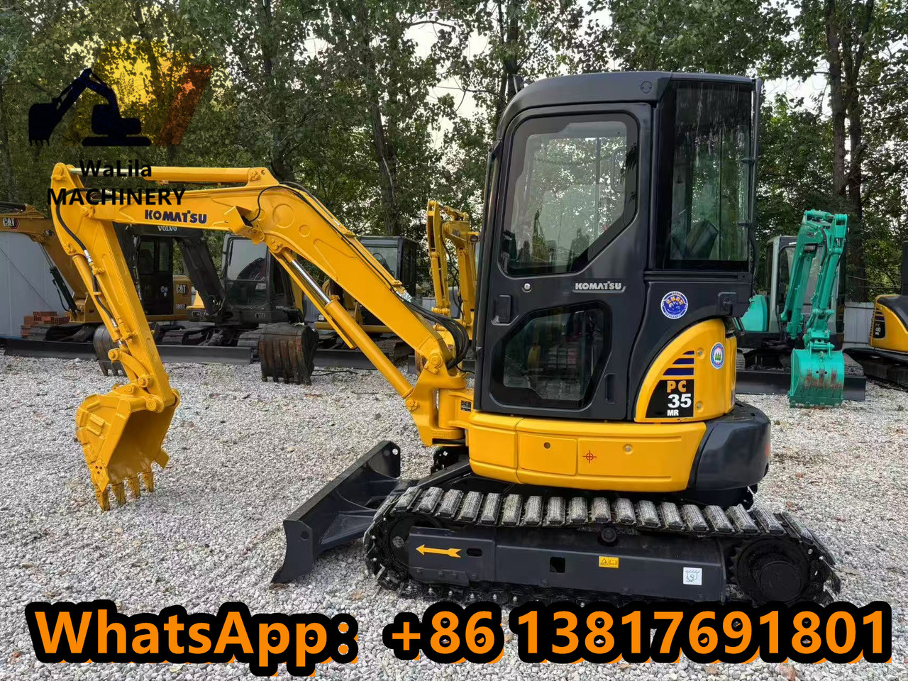 Мини багер KOMATSU PC35: слика 7