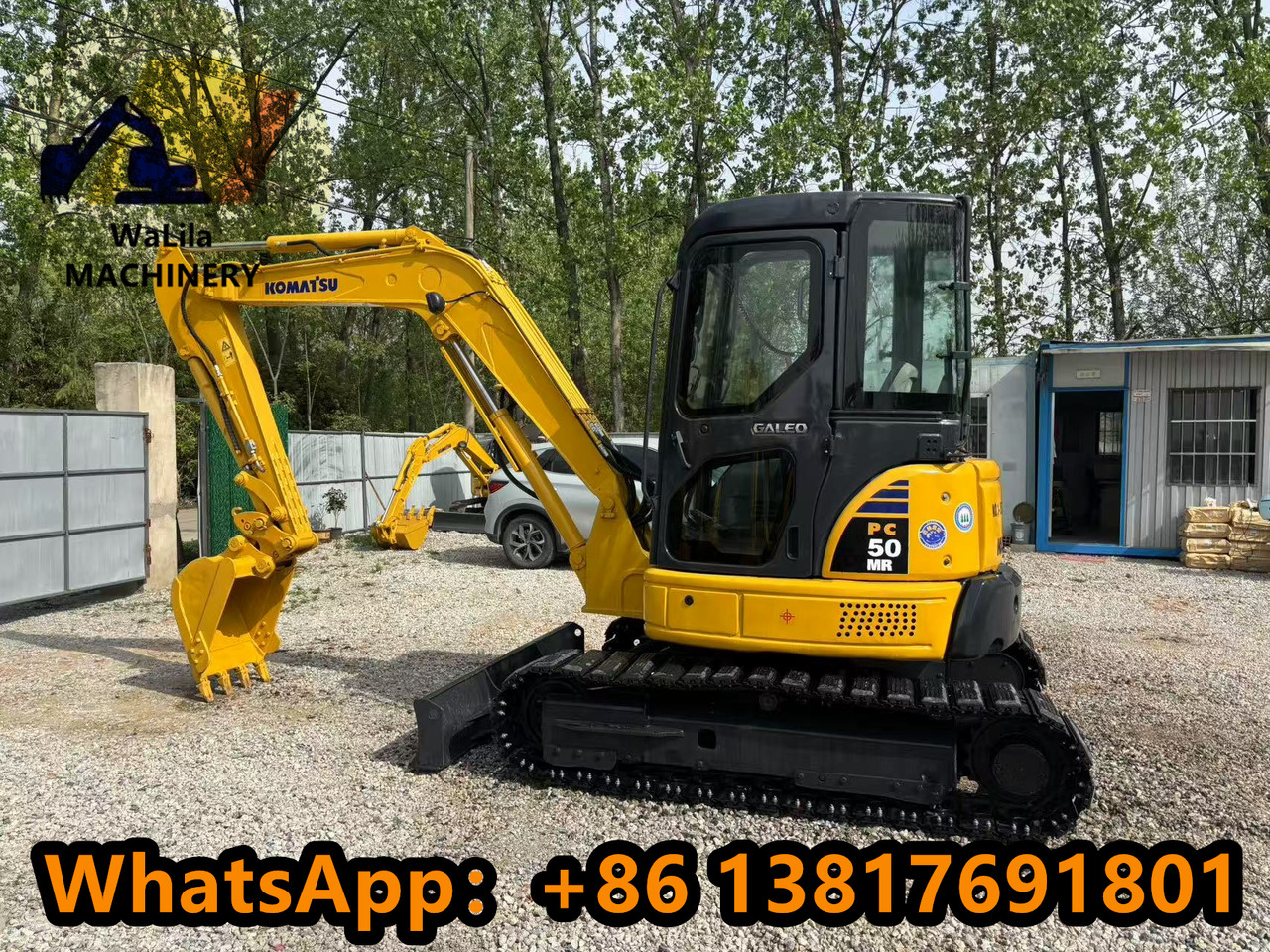 KOMATSU PC50MR - Мини багер: слика 1 KOMATSU PC50MR - Мини багер: слика 1
