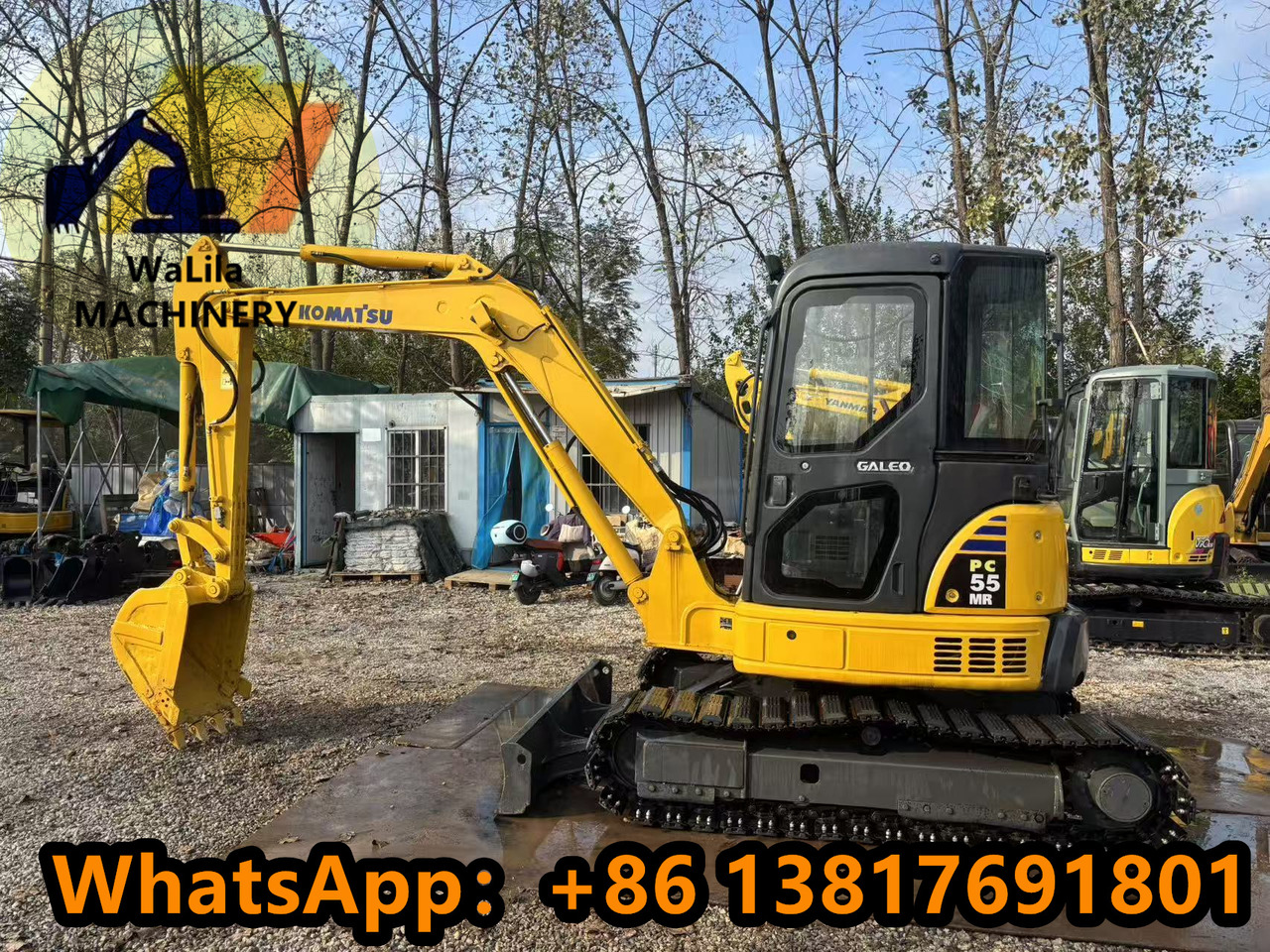 KOMATSU PC55MR - Мини багер: слика 1 KOMATSU PC55MR - Мини багер: слика 1