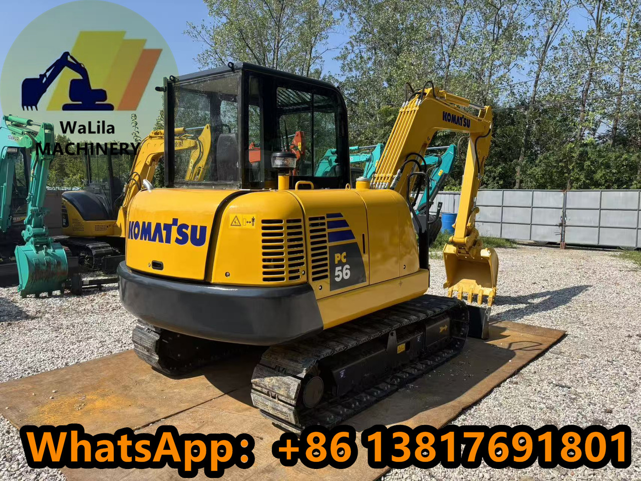 KOMATSU PC56-7 - Мини багер: слика 2 KOMATSU PC56-7 - Мини багер: слика 2