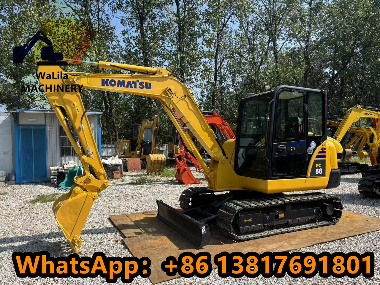 KOMATSU PC56-7 - Мини багер: слика 1 KOMATSU PC56-7 - Мини багер: слика 1