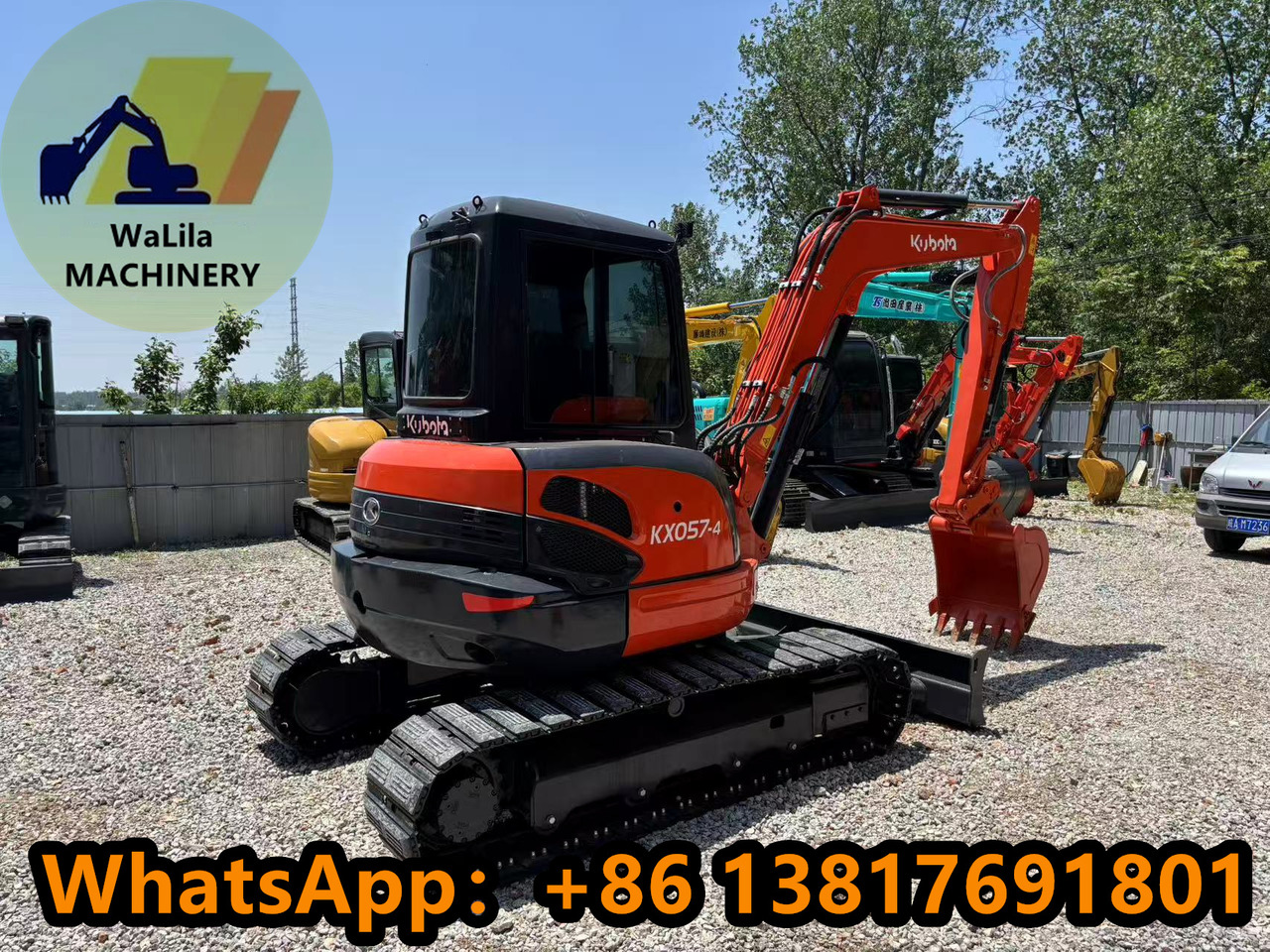 KUBOTA KX057 - Мини багер: слика 1 KUBOTA KX057 - Мини багер: слика 1