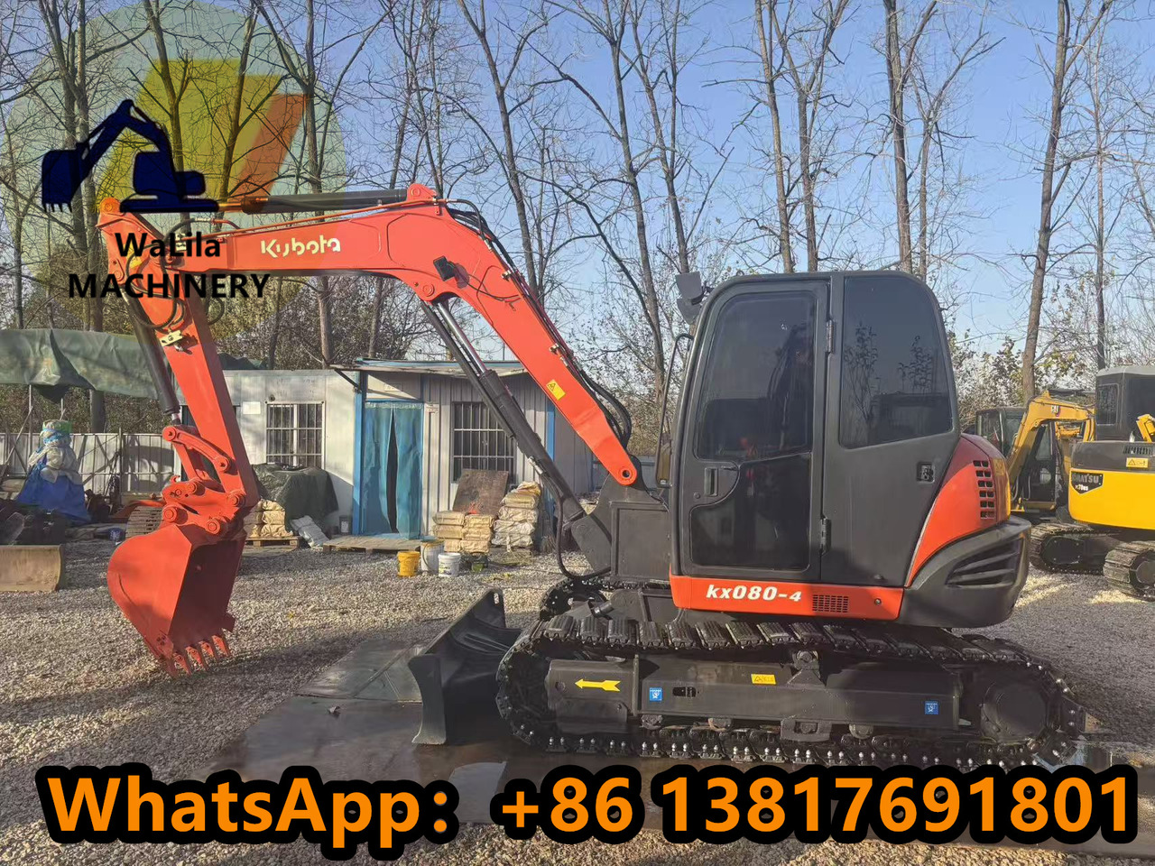 KUBOTA KX080-4 - Мини багер: слика 4 KUBOTA KX080-4 - Мини багер: слика 4