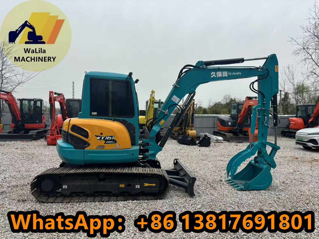 KUBOTA KX161 - Мини багер: слика 1 KUBOTA KX161 - Мини багер: слика 1