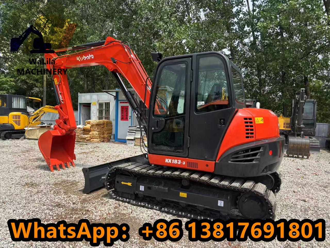 KUBOTA KX183-5 - Мини багер: слика 1 KUBOTA KX183-5 - Мини багер: слика 1