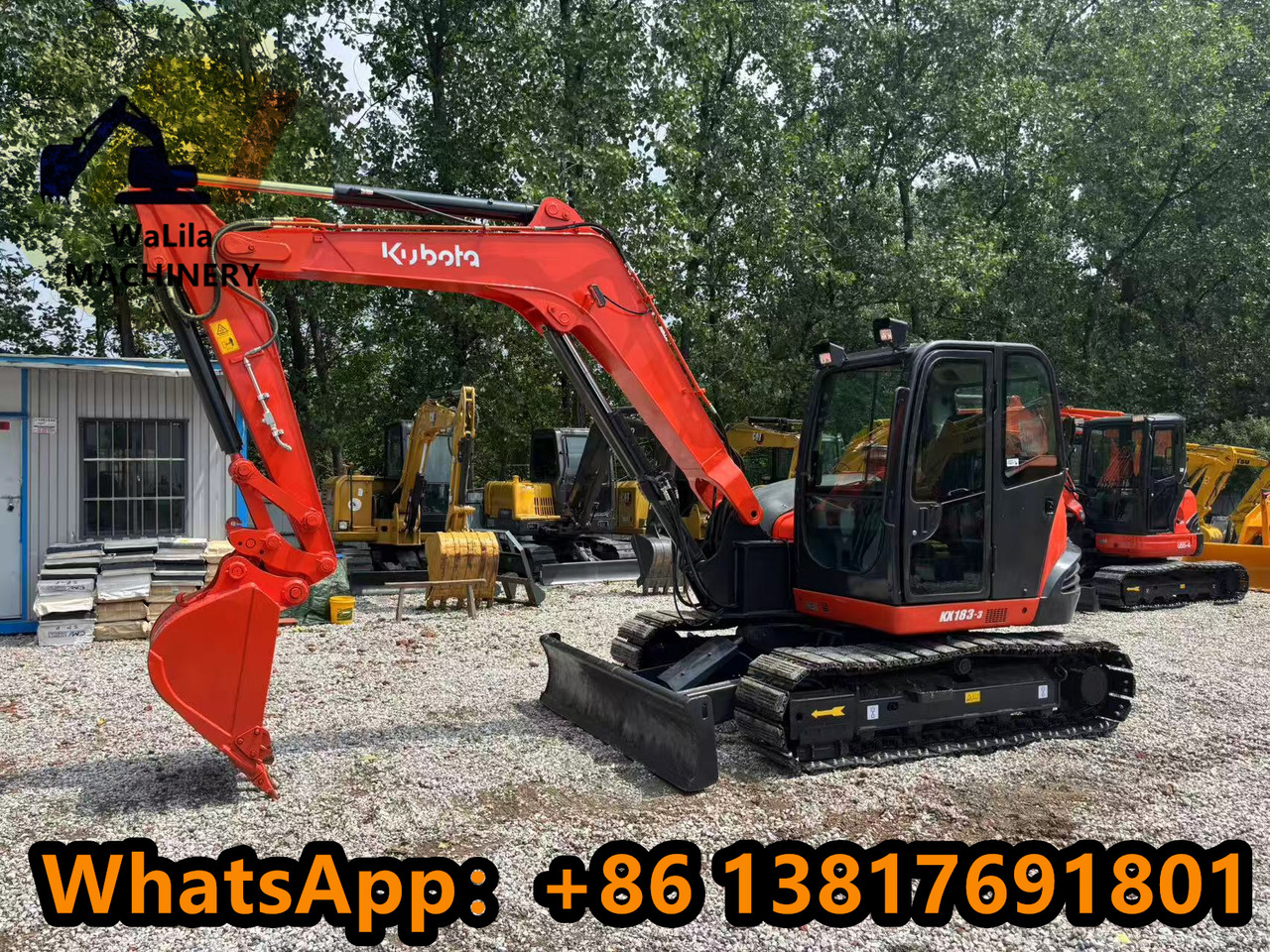 KUBOTA KX183-5 - Мини багер: слика 2 KUBOTA KX183-5 - Мини багер: слика 2
