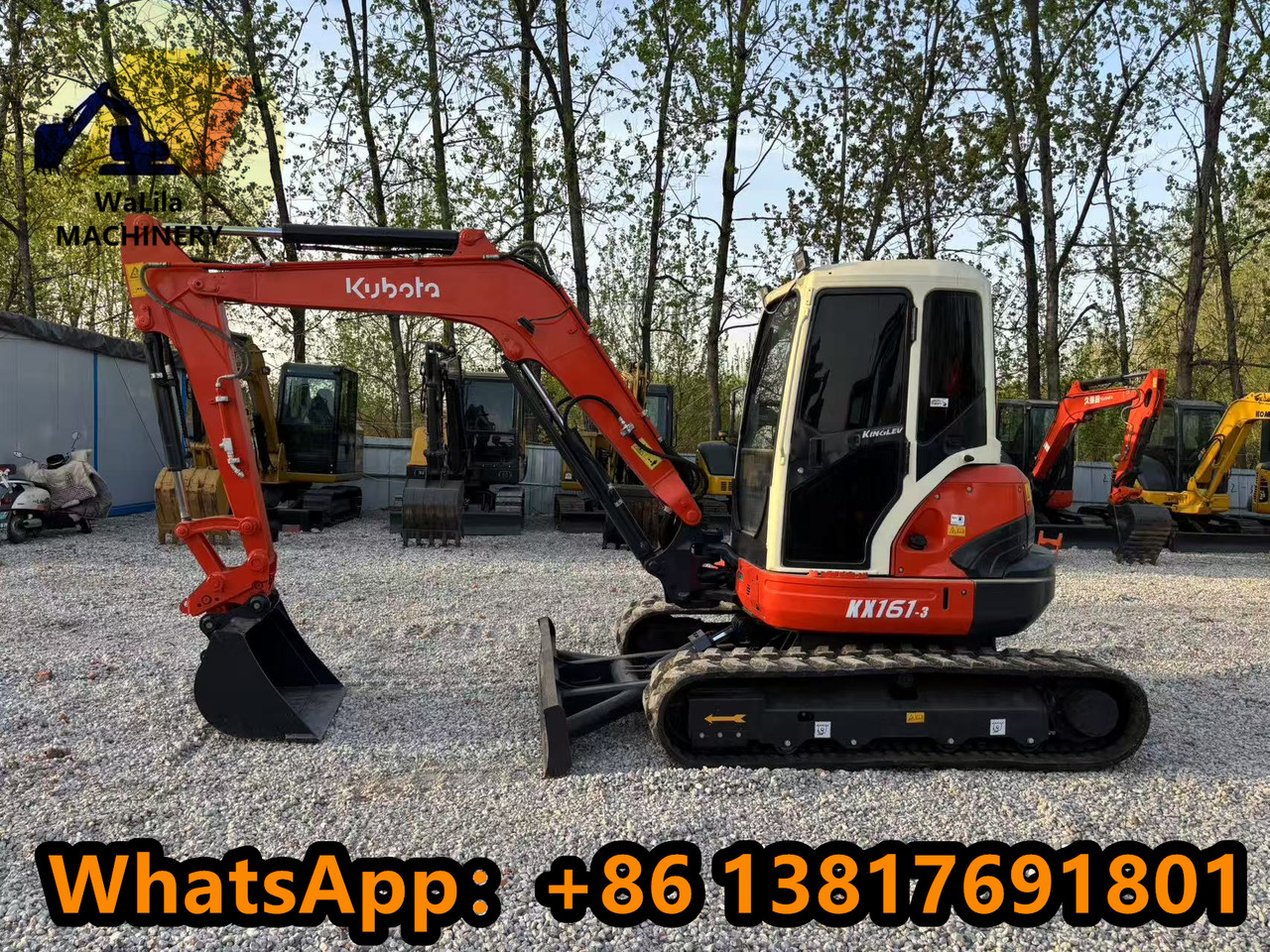 KUBOTA Kx161 - Мини багер: слика 2 KUBOTA Kx161 - Мини багер: слика 2