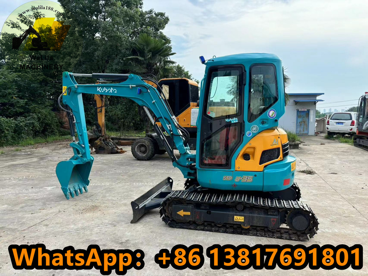 KUBOTA U35 - Мини багер: слика 1 KUBOTA U35 - Мини багер: слика 1