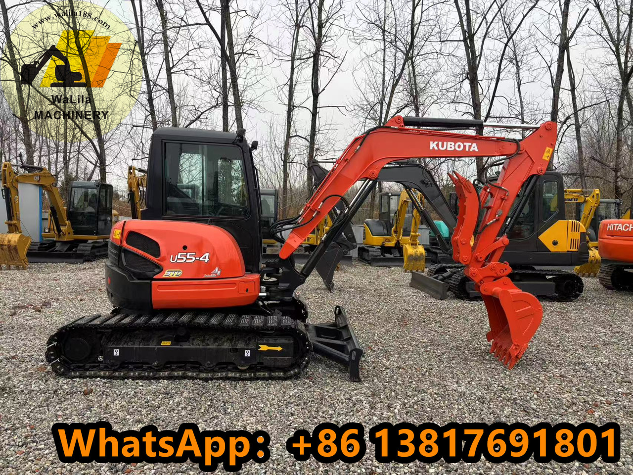 KUBOTA U55-4 - Мини багер: слика 1 KUBOTA U55-4 - Мини багер: слика 1