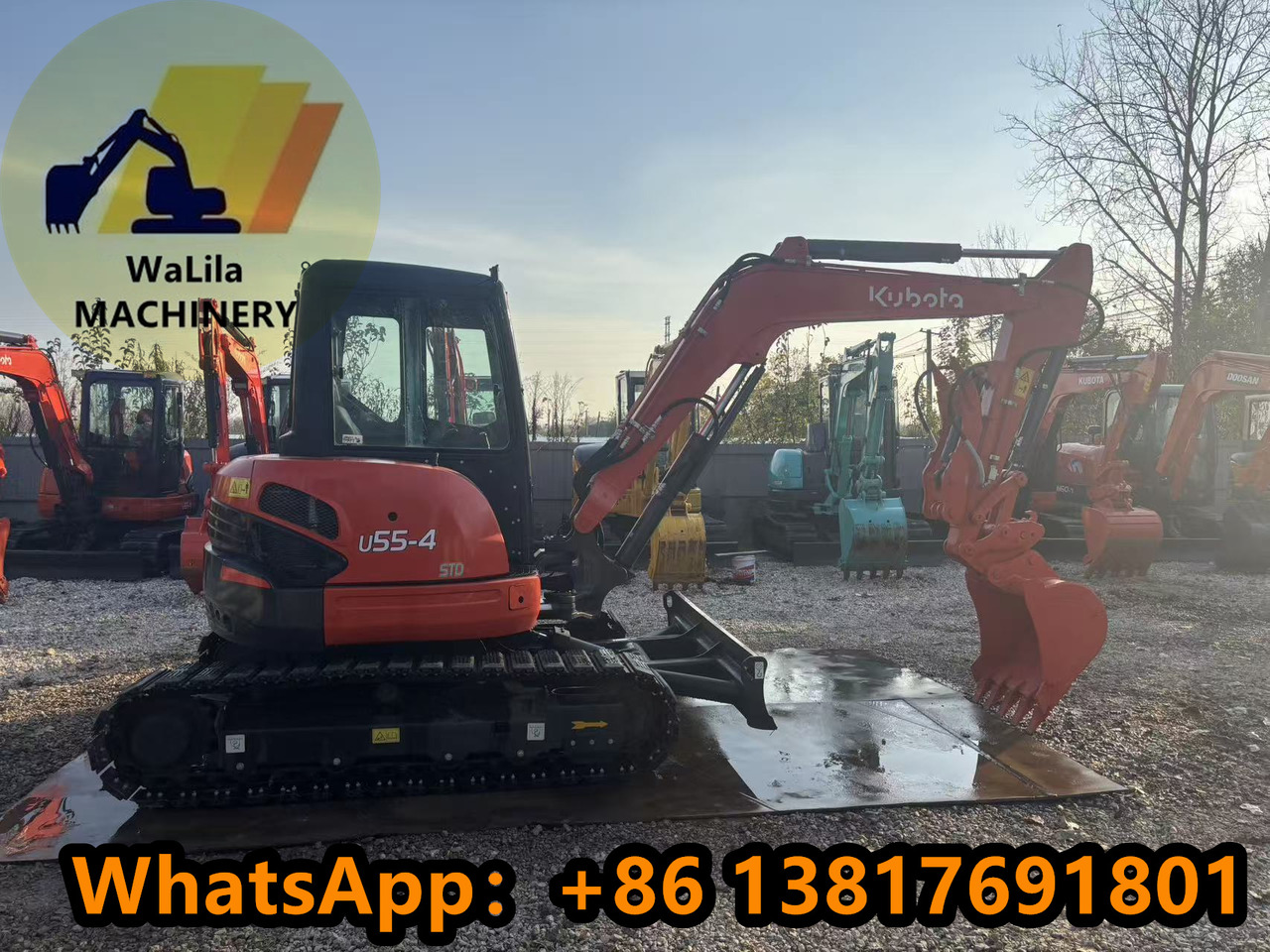 KUBOTA U55-4R - Мини багер: слика 2 KUBOTA U55-4R - Мини багер: слика 2