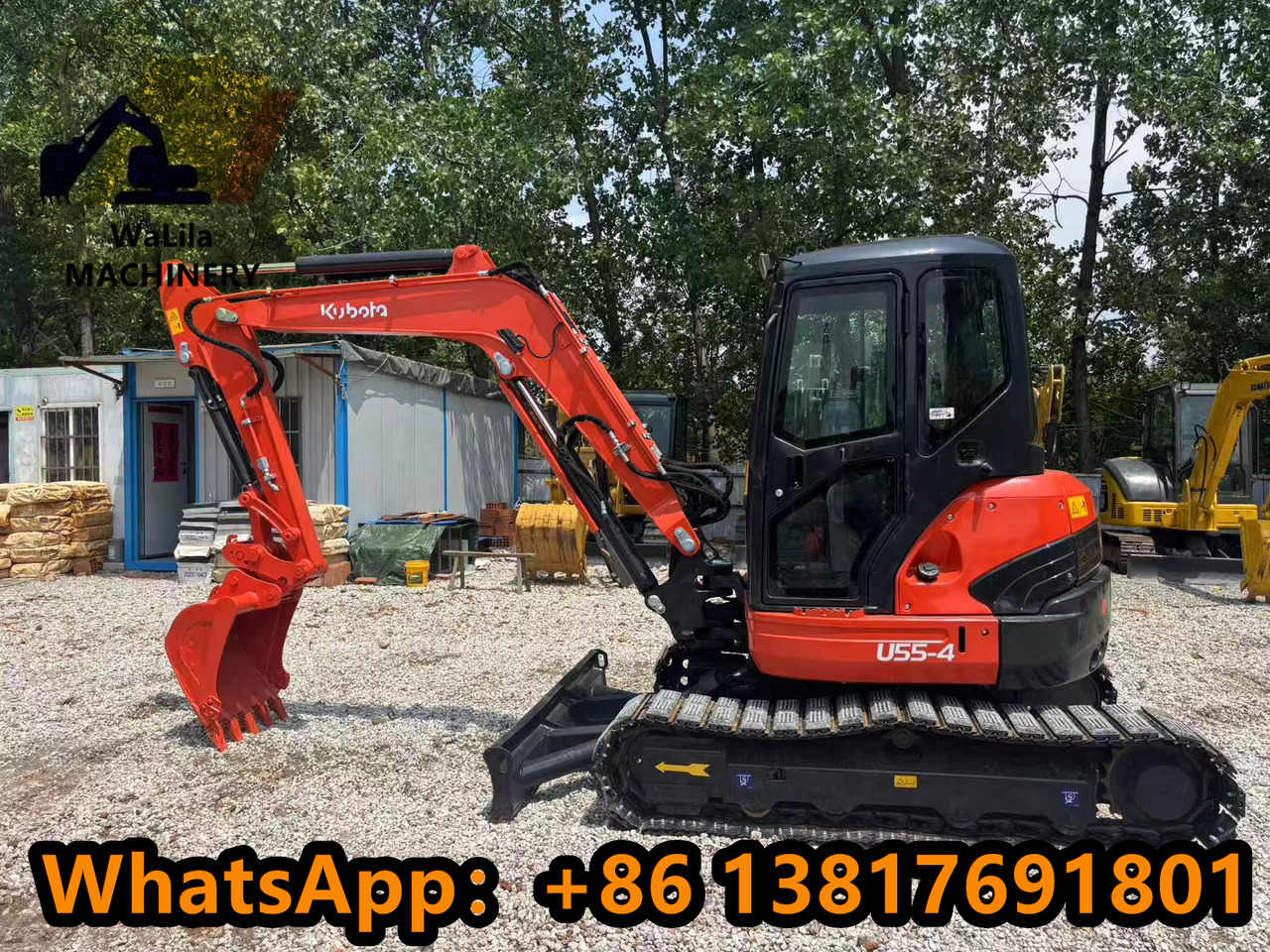 KUBOTA U55 - Мини багер: слика 4 KUBOTA U55 - Мини багер: слика 4