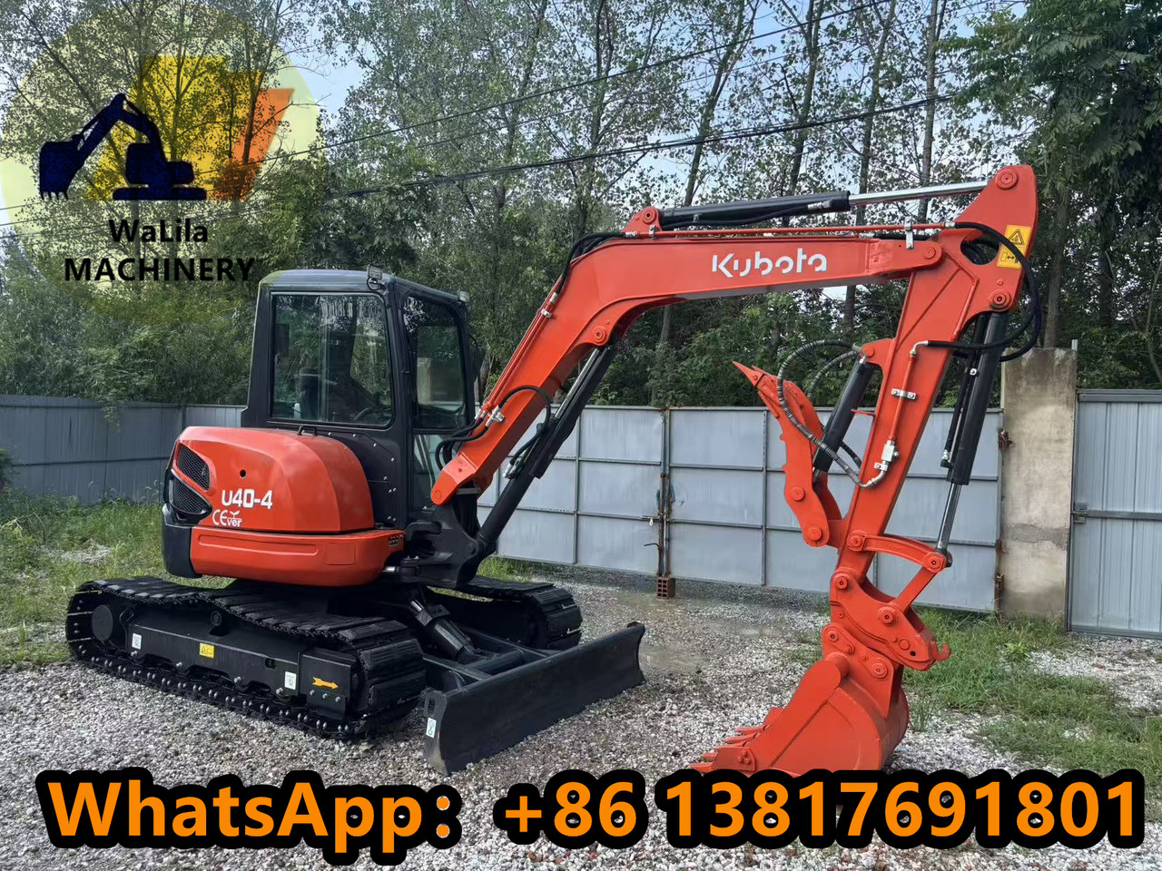 KUBOTA u40-5 - Мини багер: слика 1 KUBOTA u40-5 - Мини багер: слика 1